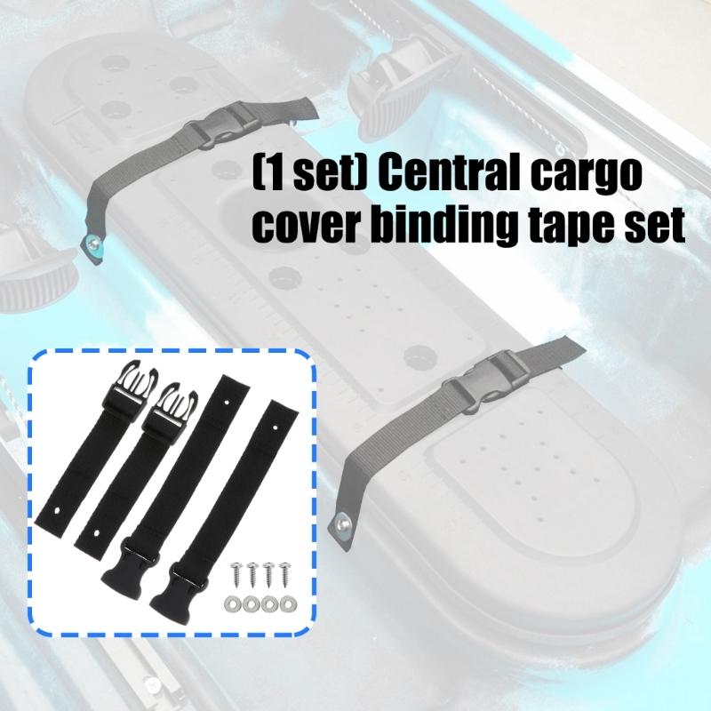 Nylon Kayak Boats Replacement Center Consoles Lid Strap Hatches Lid Mount Fixing Webbing Rope Quickly Release Moving Strap