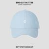 New Hat for Women's Soft Top Letter Baseball Cap Korean Casual Versatile Plus Deeper Sun Protection Baseball Cap for Men