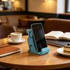 Stojan na telefon Tvar psa Roztomilý štěněcí ozdoba Kompaktní držák na telefon 3D tištěný Hands-free figurka pro dekoraci stolu