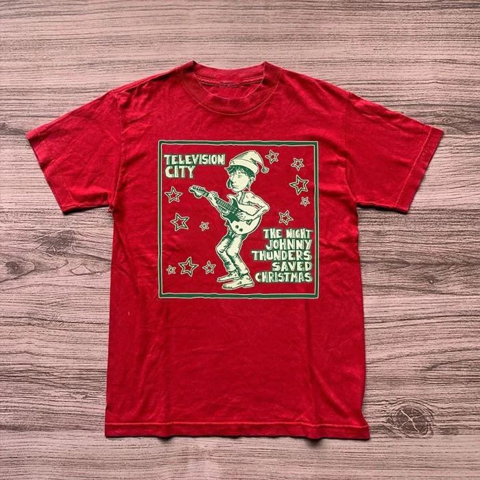New Johnny Thunders christmas Christmas Gift Unisex S-5XL Shirt OS129 M