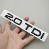 3D ABS Car Logo 1.9 2.0 2.8 3.0 4.2 TDI 3.6 Sticker Trunk Emblem Rear Badge For  Audi A3 A4 A5 A6 A7 A8 Q3 Q5 Q7 Q8 Accessroies