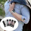 2Pcs Women Men Shirt Suit Cuff Holders Elastic Adjustable Armband Shirt Sleeve Holder Cufflinks Arm Cuffs Bands Extension Button