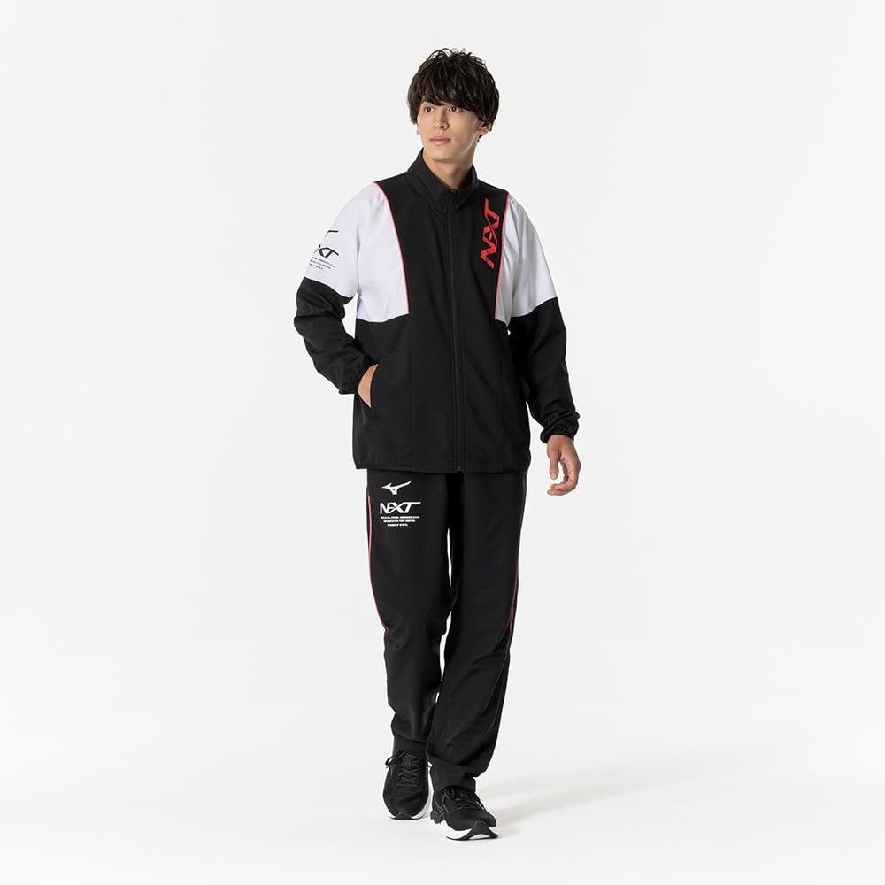 N-XT Move Cross Jacket, UPF 50+, Moisture-Wicking, Quick-Drying, Stretch Jersey, Unisex, Adult, Black, Size XL, 32JCB220