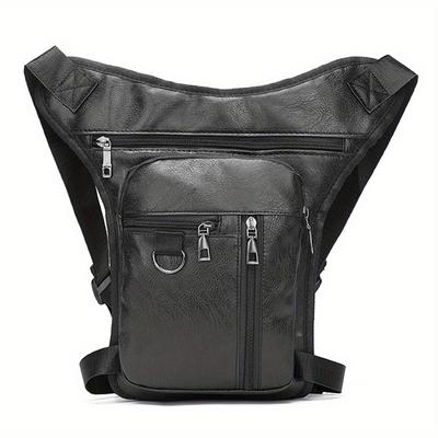 PU Leder Drop Leg Tasche Oberschenkel Hüfte Po Gürtel Bein Hüfttaschen Reise Tour Reiten Motorrad Pack Männer Frauen Freizeit Brusttasche