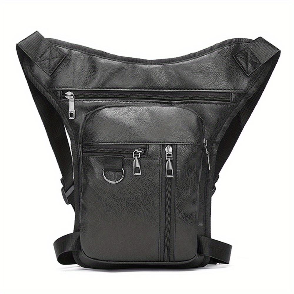 Pu Leather Drop Leg Bag Thigh Hip Bum Belt Leg Waist Bags Travel Tour Riding Motorcycle Pack Men Women Leisure Chest Bag