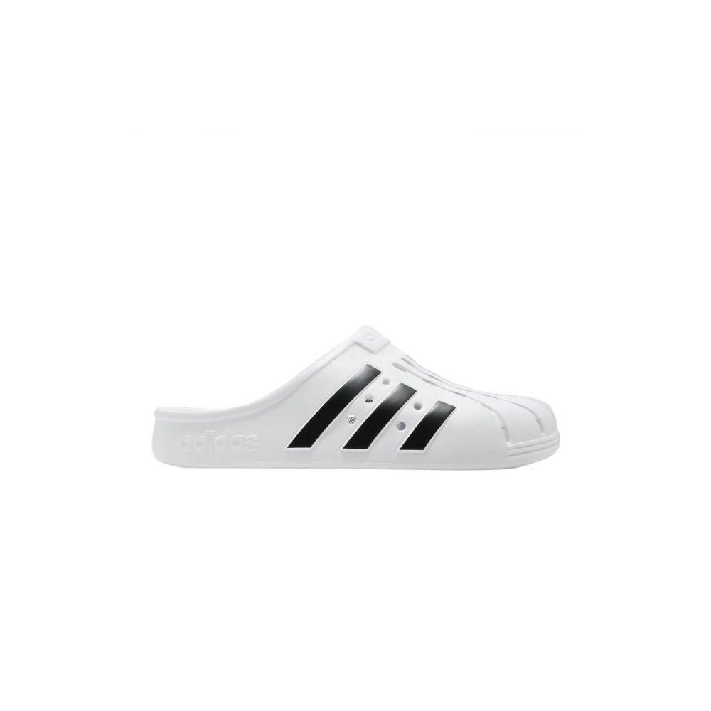 Adidas Herren Weiß Slides Adilette - Image 2