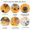 Positioning Boring Guide Cup Style Hinge Jig Durable Hinge Hole Tool Kit  Carpenter