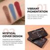Herorange Underground 15 Shades Eyeshadow Palette Matte Metallic Glitter Gothic Smoky Eye Makeup for Beginners