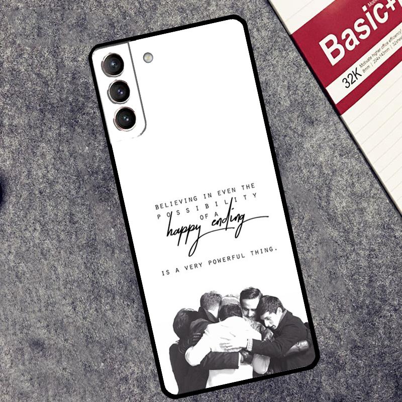 Captain Swan Once Upon A Time Case For Samsung Galaxy S24 S23 S22 S21 Ultra Plus Note 10 Note 20 S8 S9 S10 S20 FE Cover