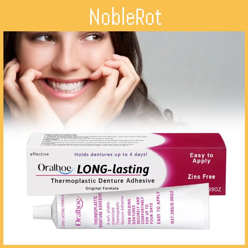 Oralhoe Denture Adhesive For Enhanced Comfort And Secure Fit For Artificial Teeth
