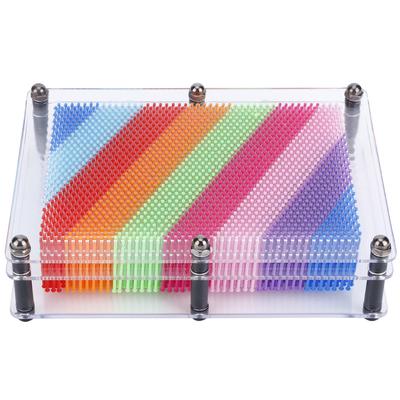 3?Dimensional Pin Art Board Toy for Sculptures Children Adults Learning Gift Educational Toy