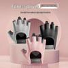 New 2025 Women's Anti-Callus Half-Finger Silicone Fitness Gloves for Cycling and Exercise