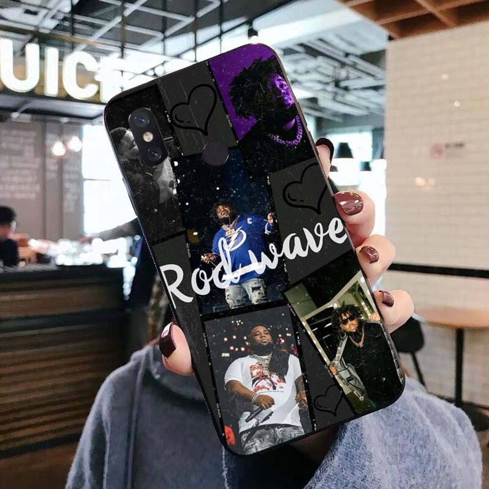 Rod Wave Rapper Cool Man Phone Case For Xiaomi Mi 5X 8 9 10 11 12 Lite Pro 10T PocoX3pro PocoM3 Note 10 Pro Lite