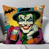1Pc Super Villain J-Joker Movie Pillow Case Square Pillow Bedroom Sofa Leisurecomfortcushioncarliving Room Home Decoration 40X40
