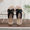 Women's Trendy Fashion Cross Strap Beach Slippers - Casual Rubber Sole Sandals