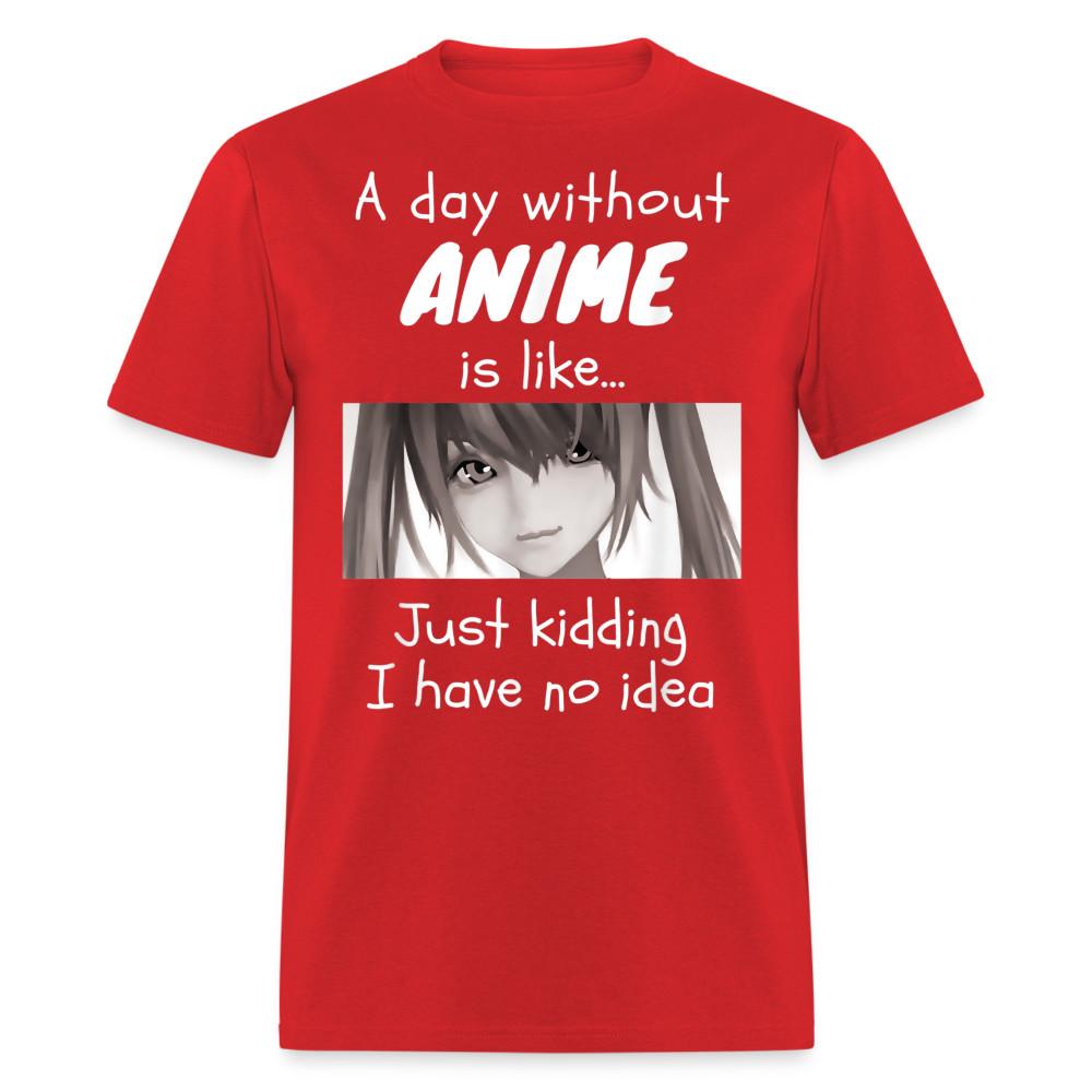 

Anime Girls Women Funny Anime Outfits Cosplay Anime Humor T-Shirt L