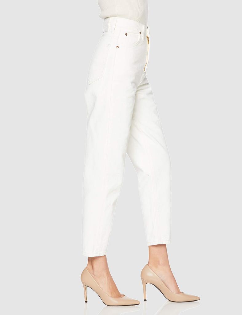 Lee Jeans STANDARD WARDROBE Tapered Denim XXS [Official] Pants, Women's, White,