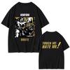 2026 Rock Band Kmfdm Tour 97 Stampa Grafica Maglietta Estate Uomo Donna Vintage Gotico Punk Streetwear Maschile Casual Magliette in Puro Cotone