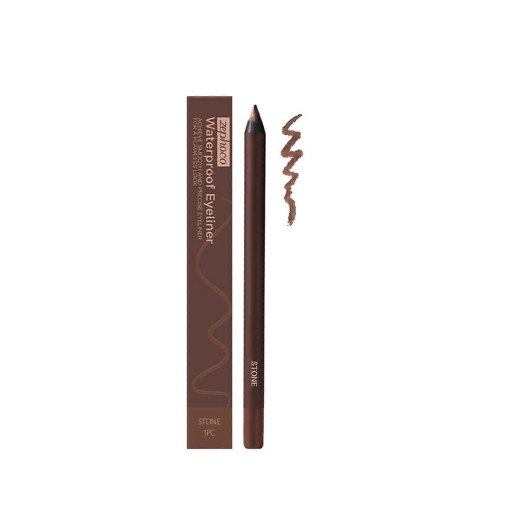 Eyeliner Series Eye Makeup Does Not Fade Silky Smooth Eyeliner Gel Pencil Stone Brown