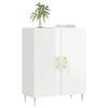 VidaXL Buffet Blanc brillant 69,5x34x90 cm Bois d'ingénierie 827710