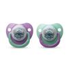 Pack of 2 Anatomical Pacifiers - - Lilo & Stitch - Silicone - 6 Months+