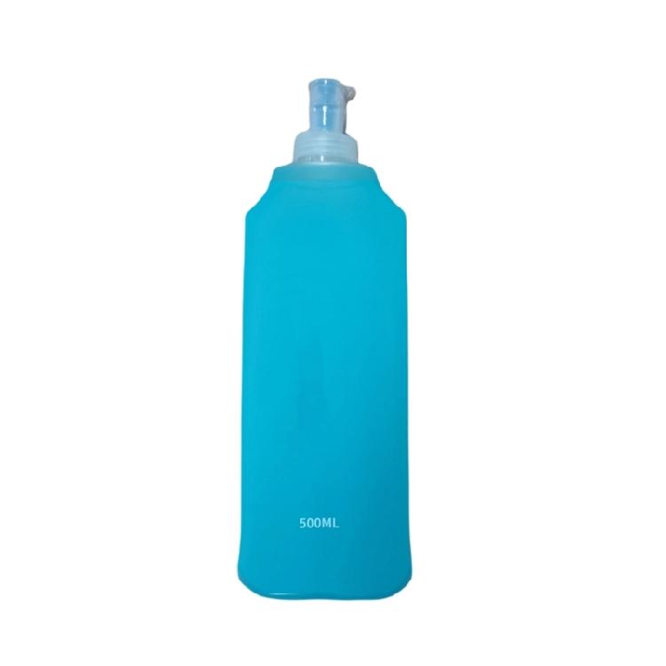 Weiche Trinkflasche, faltbar, tragbar, ideal zum Wandern, Radfahren und Klettern