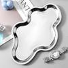 Rust-proof Key Serving Plate Modern Design Decorative Tray  Bathroom Counter
