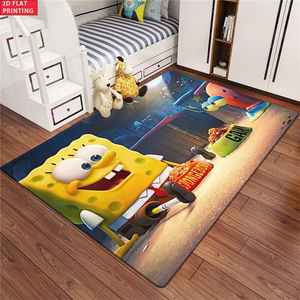 Good partner print Large Room Carpet Non Slip Cartoon Kids Bedroom Living Room Floor Mat Home Decor Children's Play Carpet