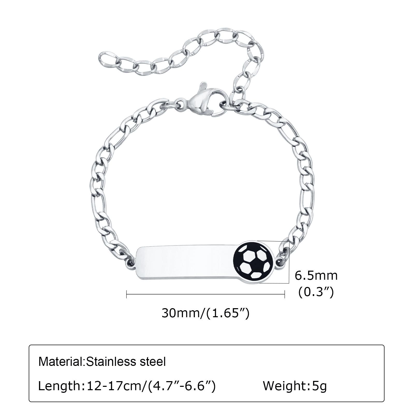 

Gold Silver Color Name Free Customized Bracelet,Cute Birthday Anniversary Personalized Info Customization Bracelets one side