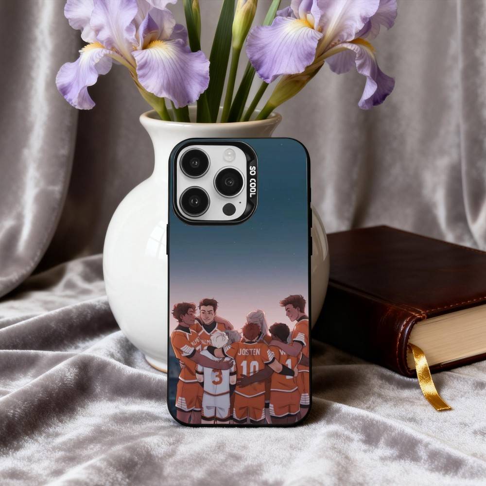 T-The F-Foxhole C-Court AFTG Phone Case For iPhone17,16,15,14,13,12,11 Plus,Pro Max Black Candy silver phone case