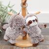 Sloth Doll Pendant Keychain Small Doll Bag Jewelry Plush Toy Birthday Gift Cute Doll