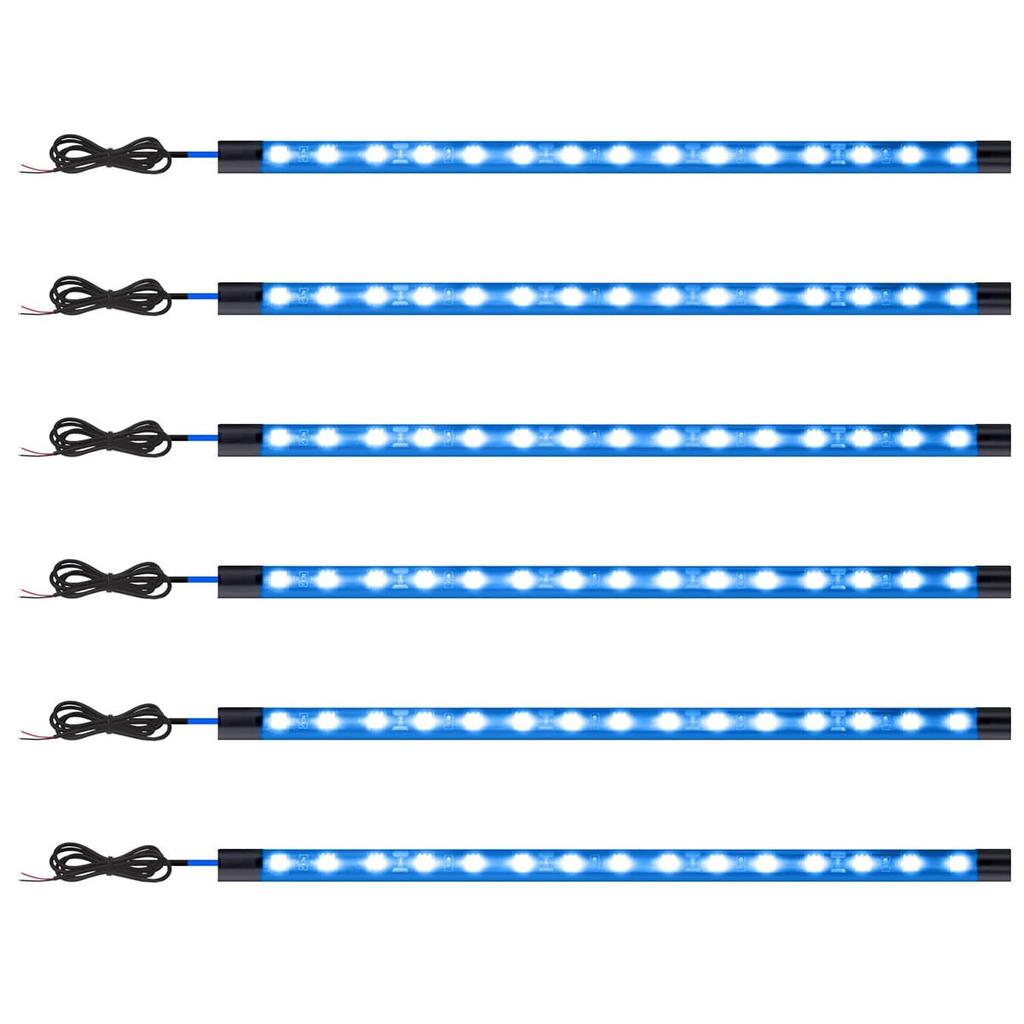 LED Bandlicht, 6 Stück, Für Autonutzung, Fußraumleuchte, Für Innendekoration, Boot,