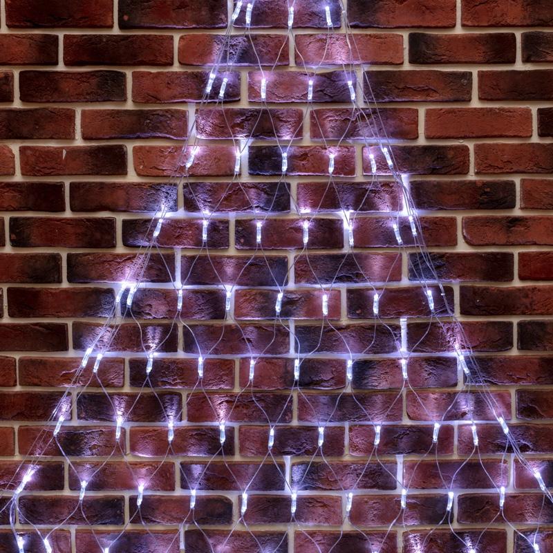 

Garland Neon-night Network 2x2x1 5 M Glow With Dynamics Transparent Pvc 136 Led 230 V Color White