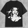 Men High-Quality Cotton Printed GraphicY2K Style Cool Star T Shirt Print Casual Round Neck Oversize Unseix T Shirts Top for Fan