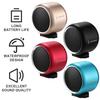 Bluetooth-kompatibler 5.0 Outdoor-Subwoofer-Lautsprecher aus Aluminiumlegierung, kleiner kabelloser Lautsprecher, USB-Aufladung für Radfahren, Wandern, Camping