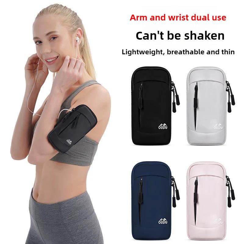 Sports Phone Armband for Iphone Outdoor Running Phone Arm Bag for Huawei 6.8 Inch Phone Unisex Wrist Bag Waterproof 6