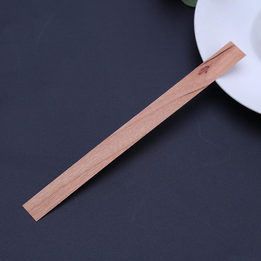 50/100PCS Wooden Candle Wicks Candle Making Wicks Naturally Smokeless Wood Core for DIY Candles Making Tools