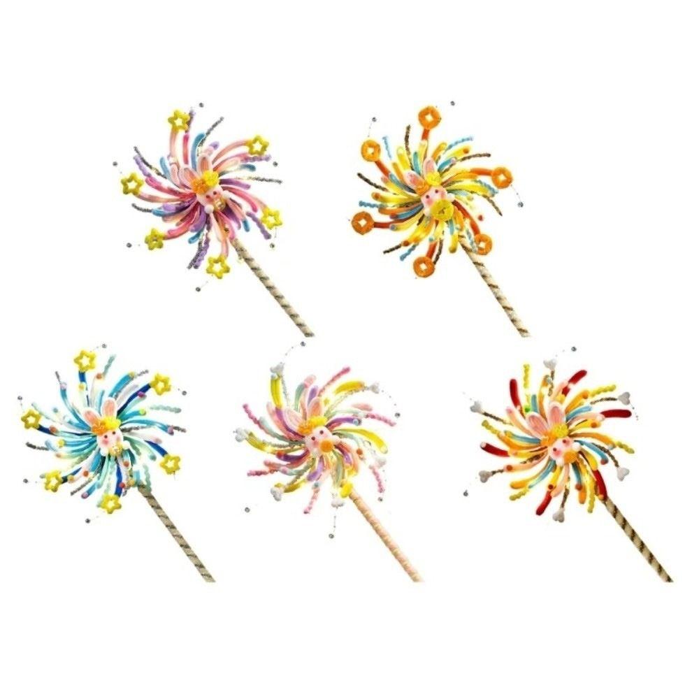 Handheld Glowing Rotating Lantern Twister Stick Spinning Fireworks Lamp  Photo Props