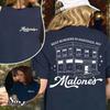 Malones Bar Off Campus Twosided TShirt Briar U Hockey RoUnisexce Tee Tshirt Retro Bookish Shirts Unisex Short Sleeves Casual Top