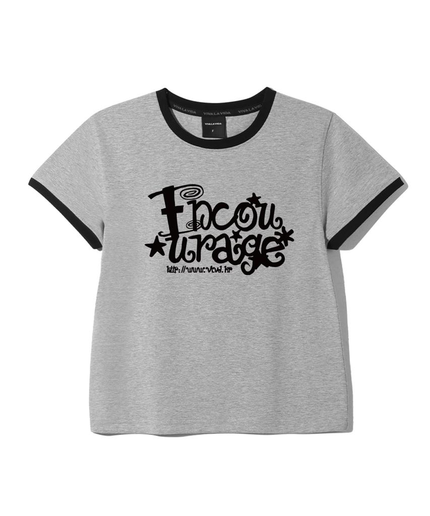 Bibalabida Encou Women'S Ringer Short Sleeve T-Shirt