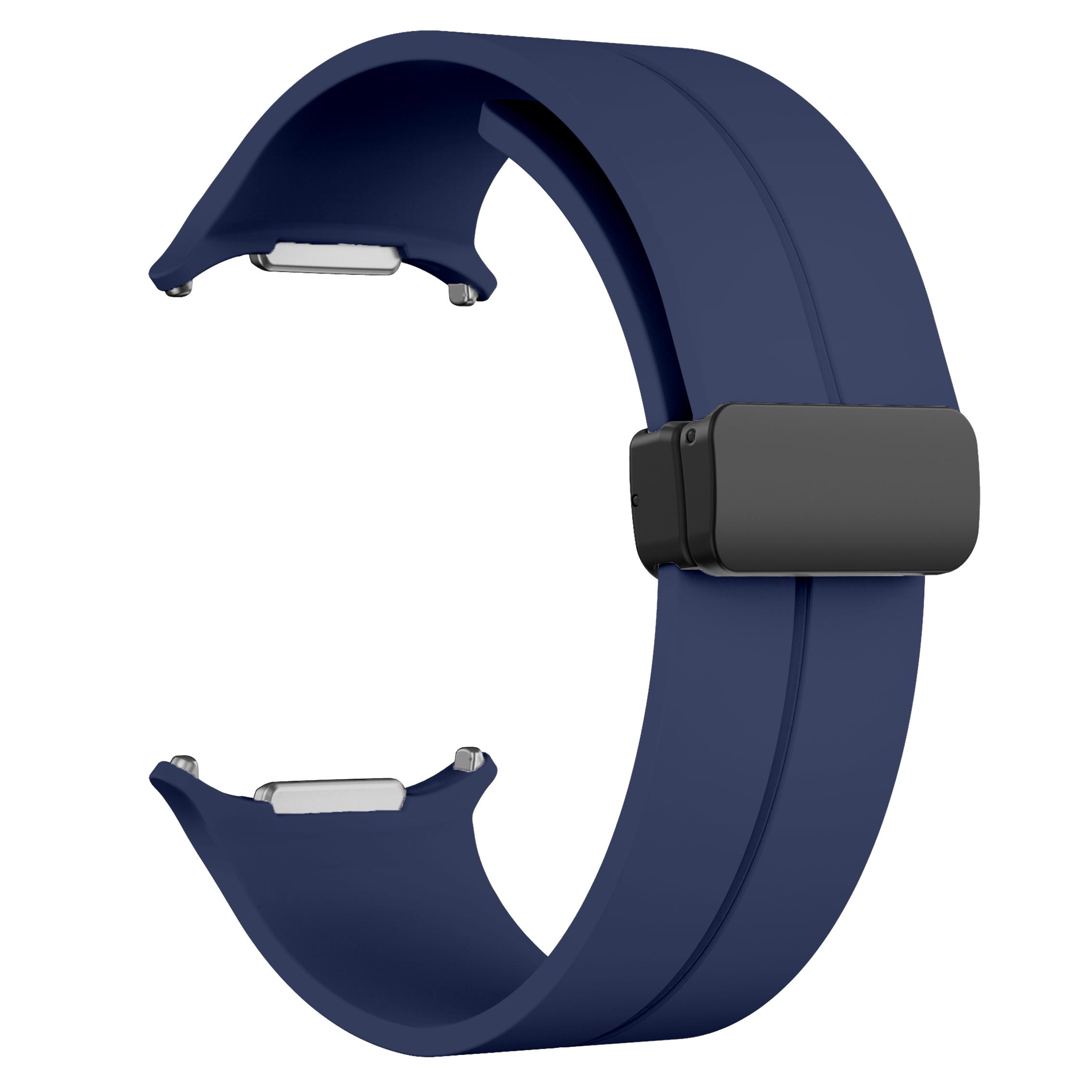 

Ремешок для Samsung Galaxy Watch Ultra 47 мм, ремешок для походов, мужской и женский, силиконовый, магнитный, аксессуары для Galaxy Watch Ultra, ремешок для часов Galaxy watch ultra полуночно-синий