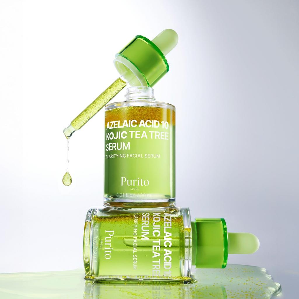 PURITO Azelaic Acid Kojic Tea Tree Serum 30ml