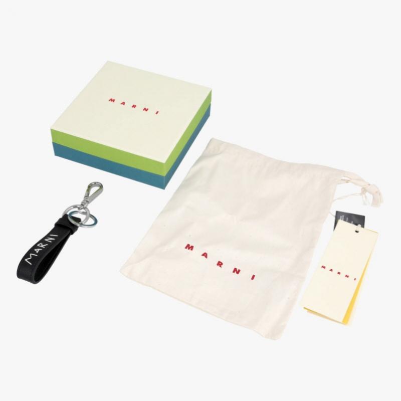 Marni Mending Logo Keyring Pcmi0018a2 P6533 00n99
