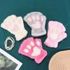 Soft Bear Paw Mittens PP Cotton Animal Fingerless Gloves Cartoon Anti-cold Mittens  Shopping