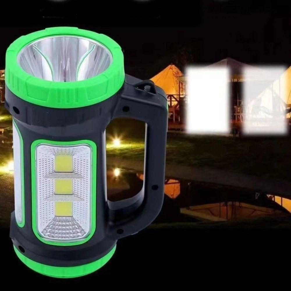 Long Lasting Solar LED Flashlight Super Bright Camping Lantern Emergency Repair