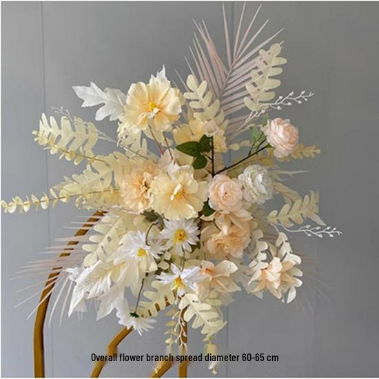 Seidenblumen-Gangdekorationen für Hochzeiten und Verlobungen