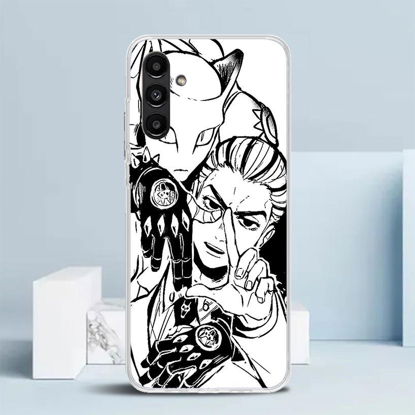 JoJo Kira Yoshikage Killer Queen Cover for Samsung Galaxy A17 A37 A57 A16 A26 A36 A56 A15 A14 A55 Phone Case A13 A53 A25 A35 A24