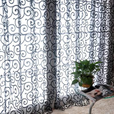 Home Hotel Window Curtain Replacement Bedroom Breathable Full Drape Privacy Protection Decoration Furniture Accessory