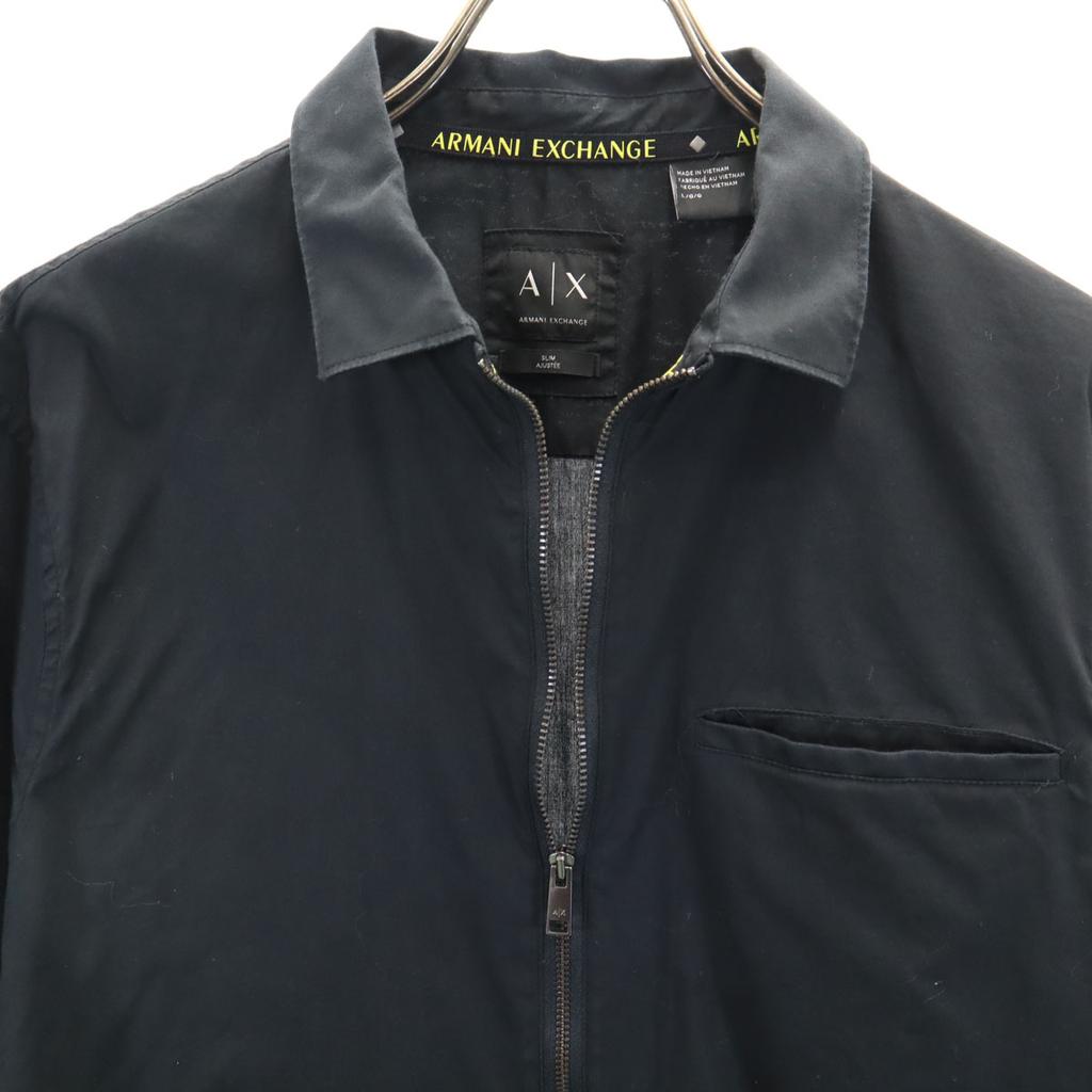 Armani Exchange Cotton Jacket L Black Men's Used