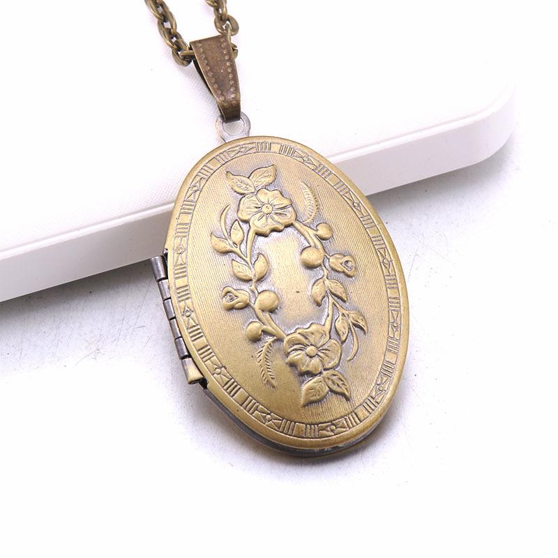 Bronze Foto-Box Anhänger - Familie, Gedenken, Jahrestag Geschenk